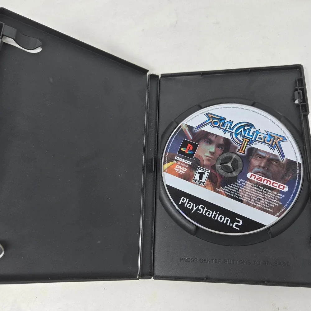 SoulCalibur II Sony PlayStation 2 PS2 Fighting Game Namco Heihachi Guest